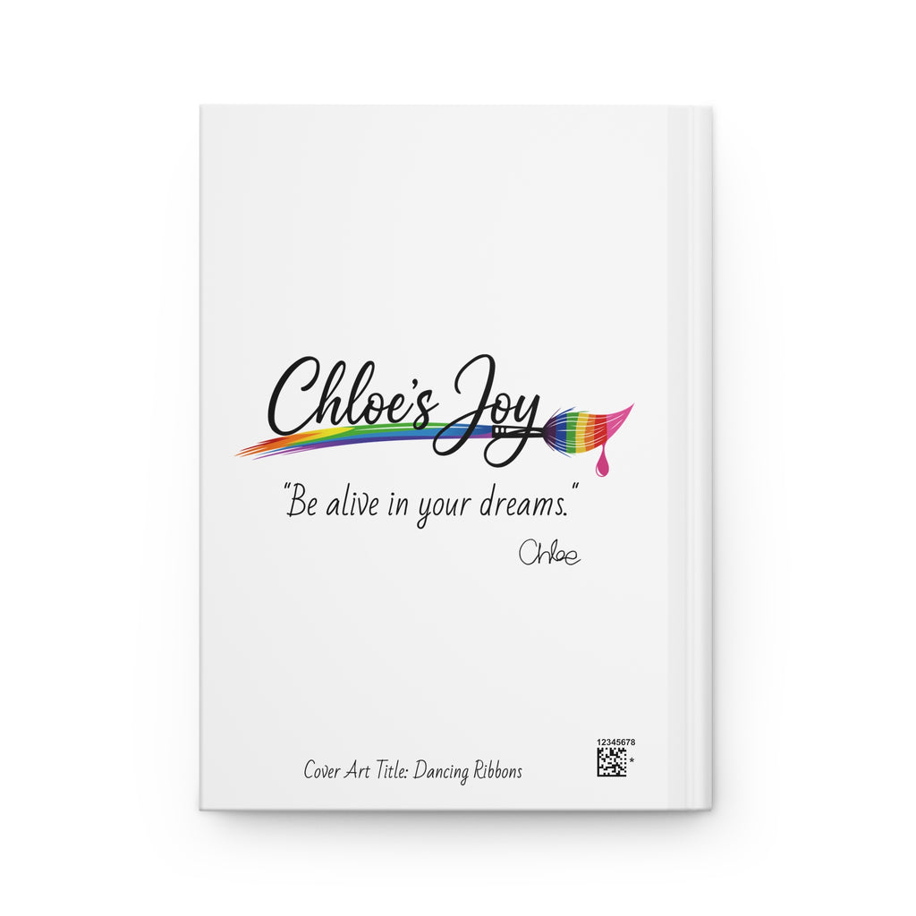 Dancing Ribbons Hardcover Journal