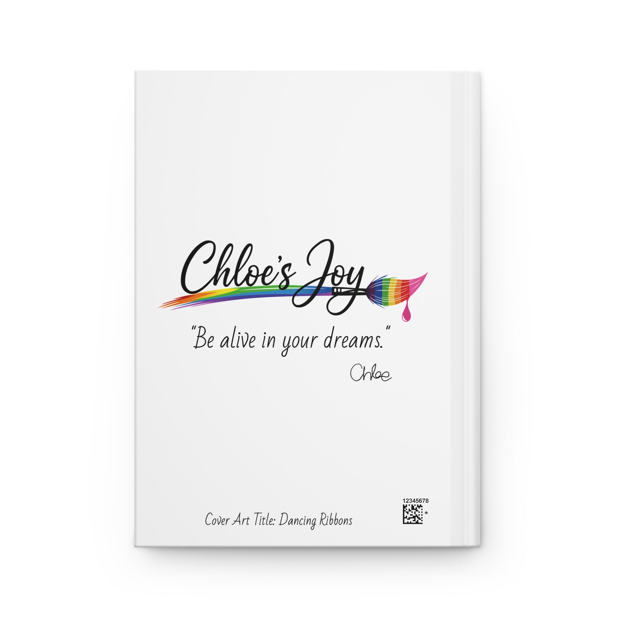 Dancing Ribbons Hardcover Journal