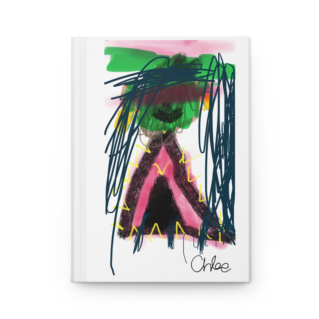 The Girl Behind the Mask Hardcover Journal