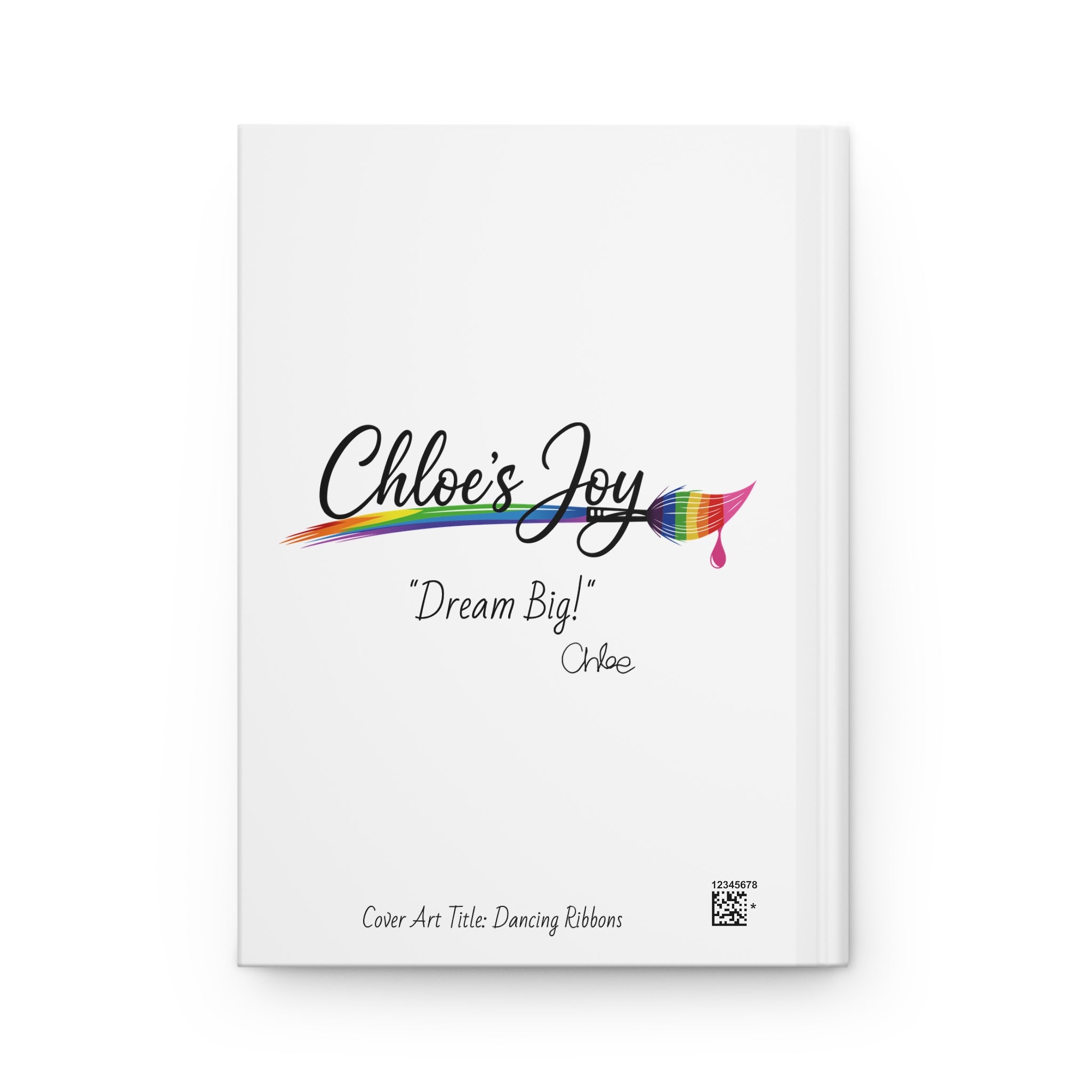 Dancing Ribbons Hardcover Journal
