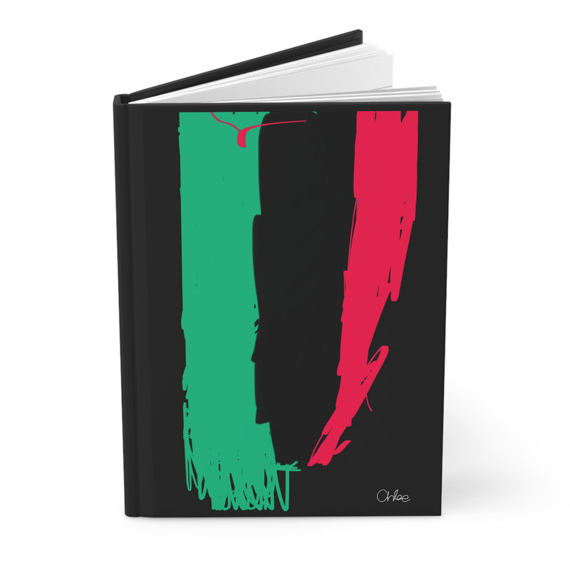 Santa Claus Part II Hardcover Journal (Black)