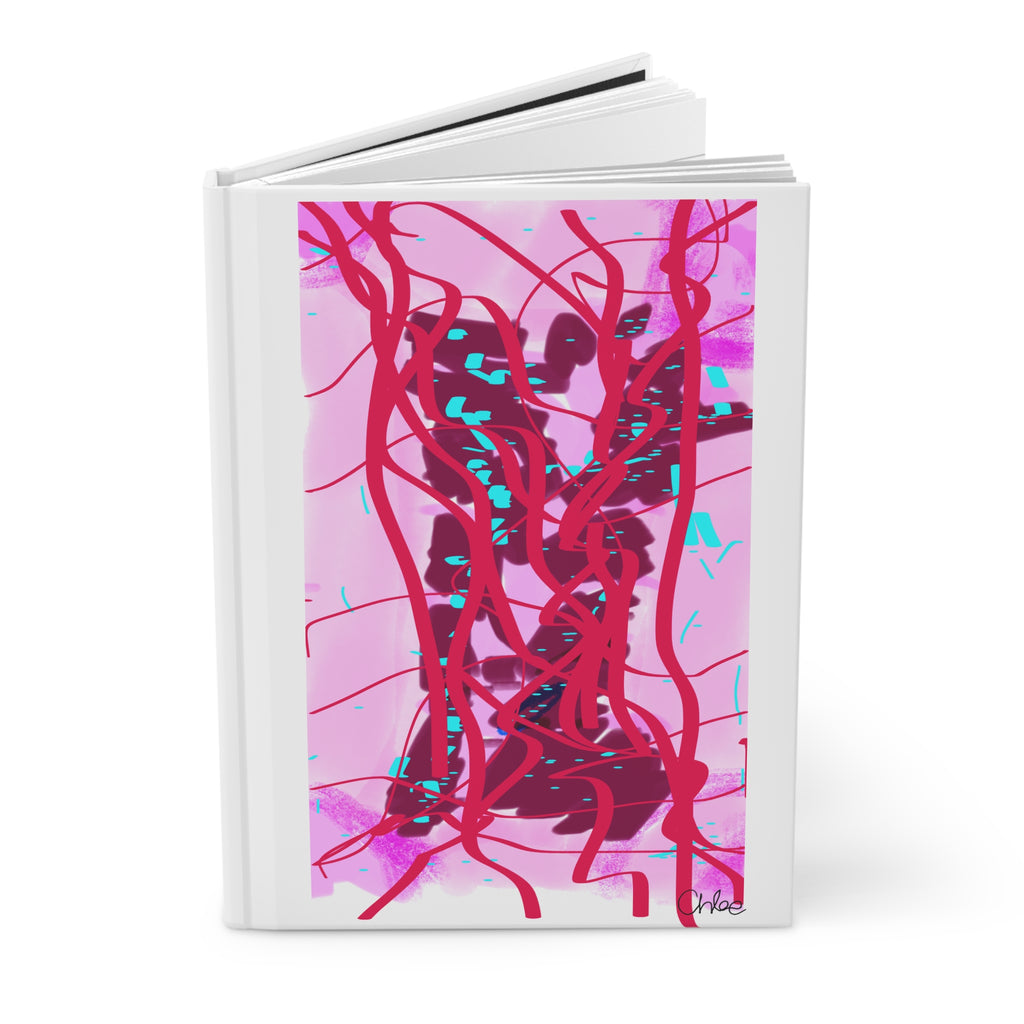 Dancing Ribbons Hardcover Journal
