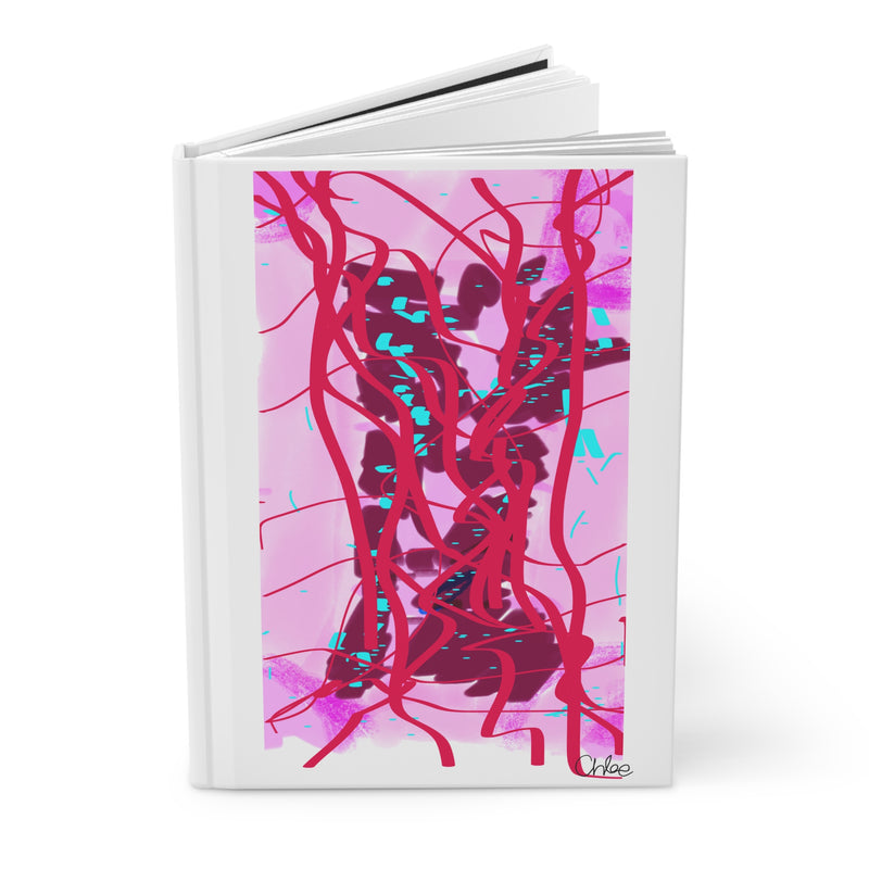 Dancing Ribbons Hardcover Journal