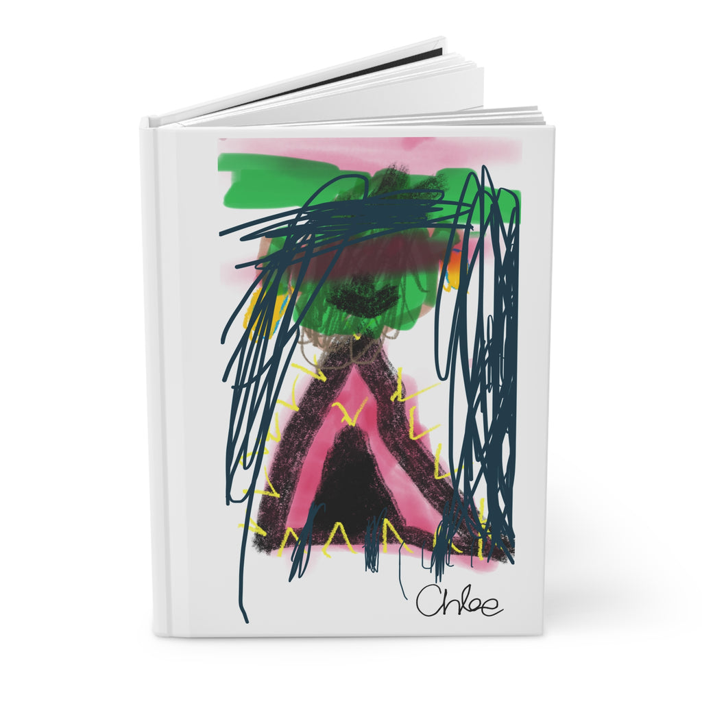 The Girl Behind the Mask Hardcover Journal