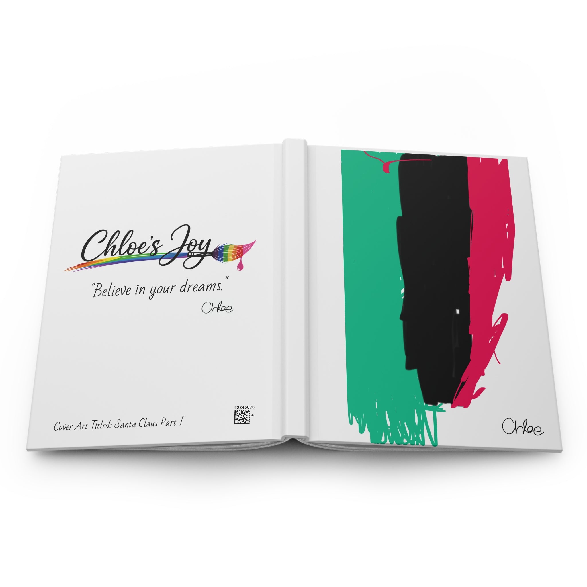 Santa Claus Part I Hardcover Journal